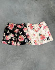 Floral Lifestyle Shorts - Black